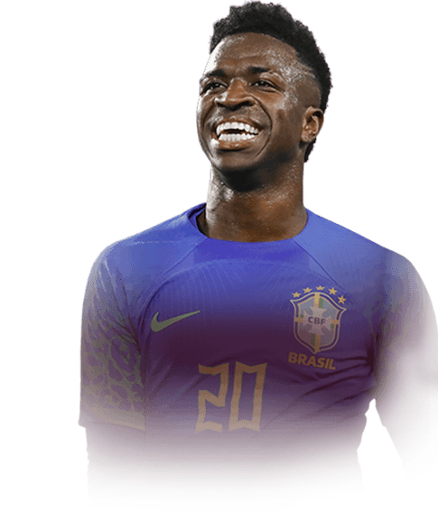 Vinícius Júnior WORLD CUP PTG FIFA 23 - 90 - Rating and Price | FUTBIN